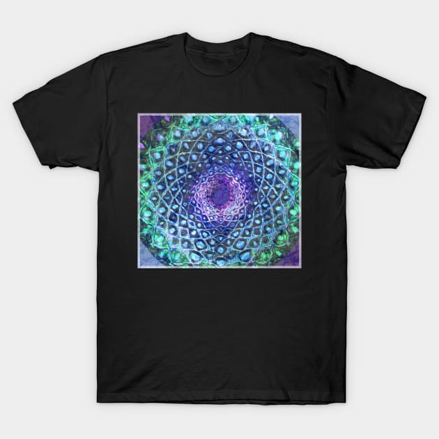 Tie Dye mandala Batik design Grateful Dead Company Phish Jam bands psychedelic T-Shirt by Aurora X